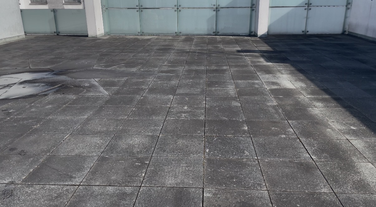 Dachterrasse München Pasing – Vorher / Nachher – vorher